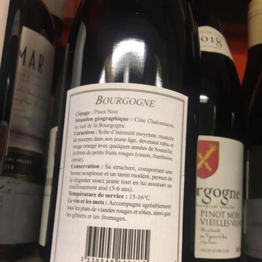 Pinot Noir Cave des Vignerons de Buxy